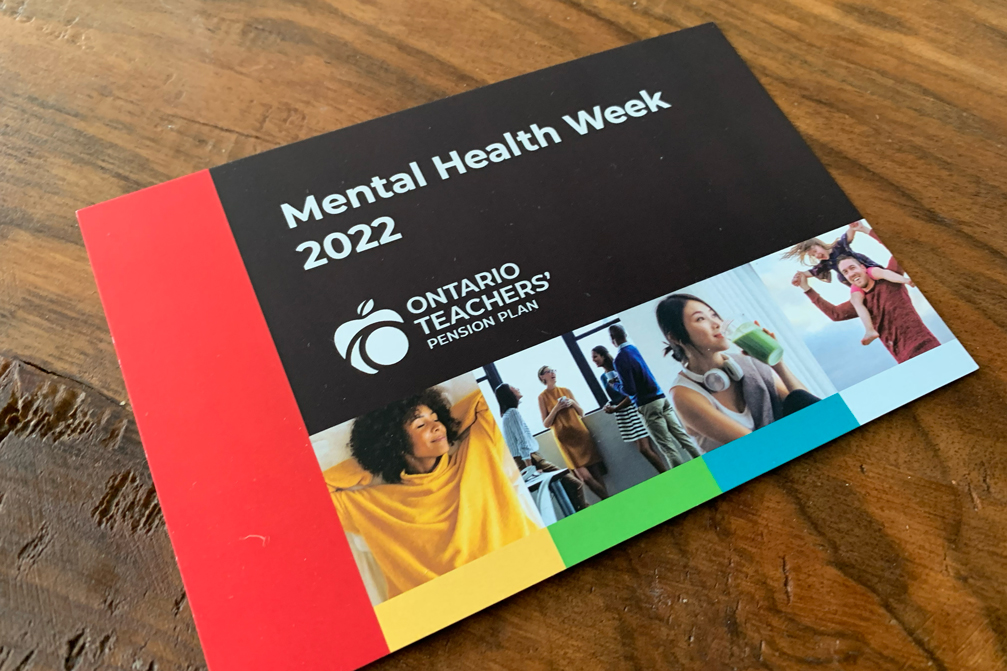 OTPP Mental Health Week post card